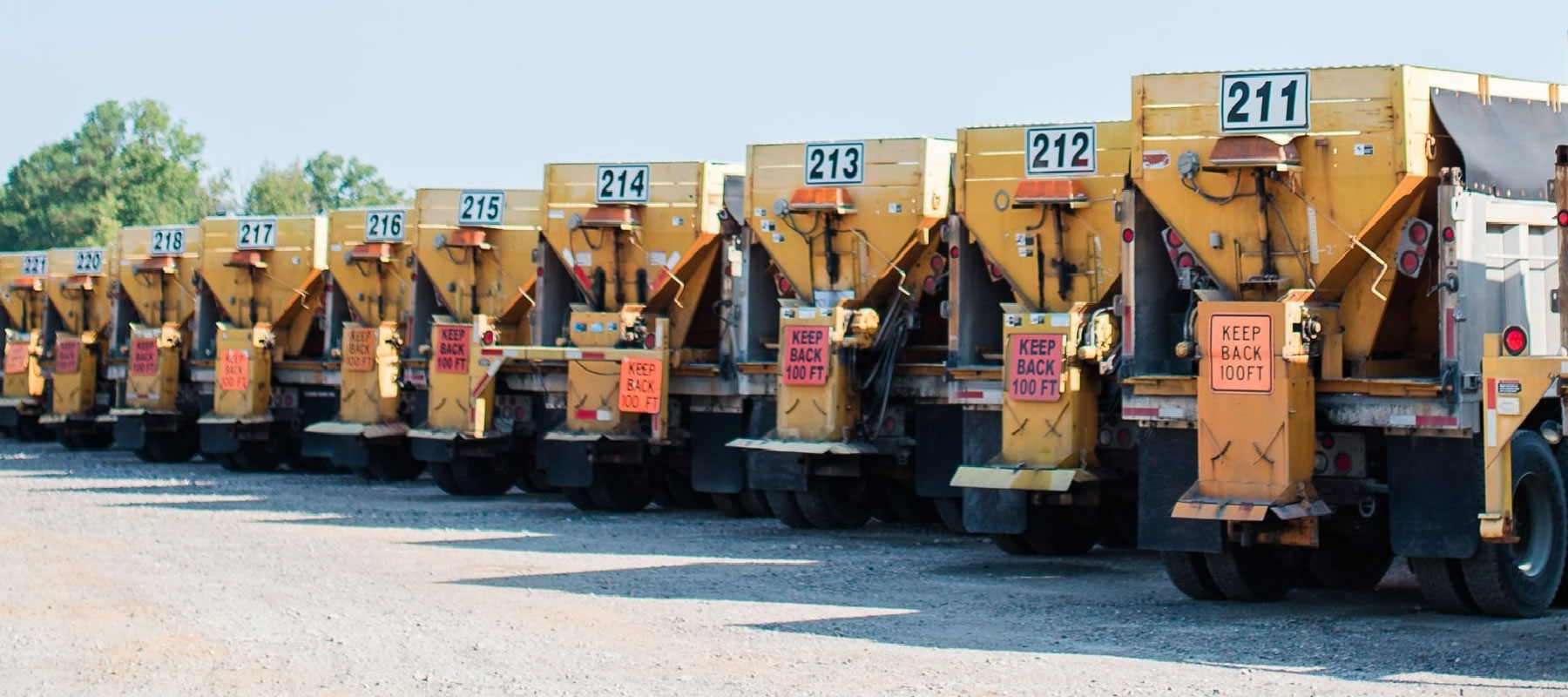 Excavators on Construction Site